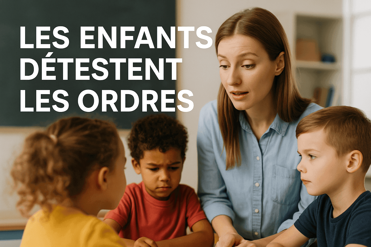 Les enfants détestent les ordres
